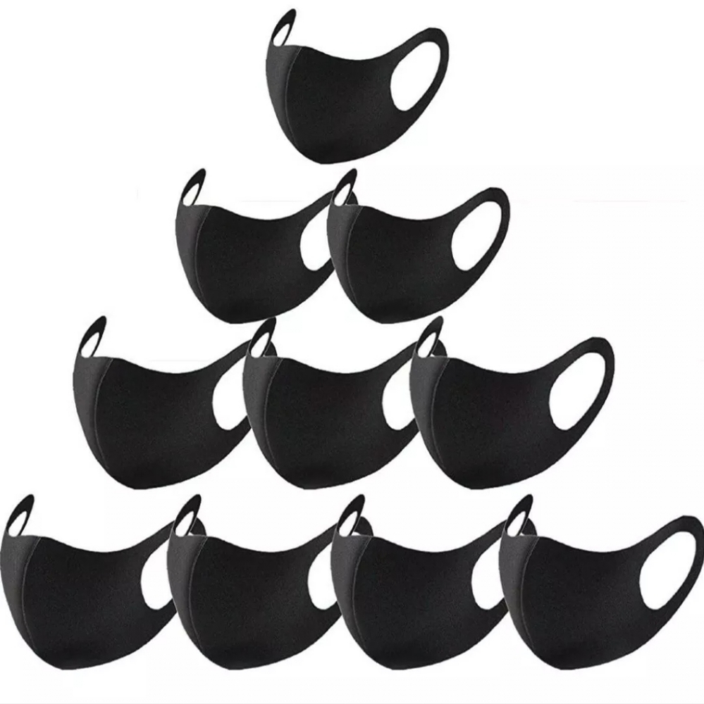 Black masks 10 pack new